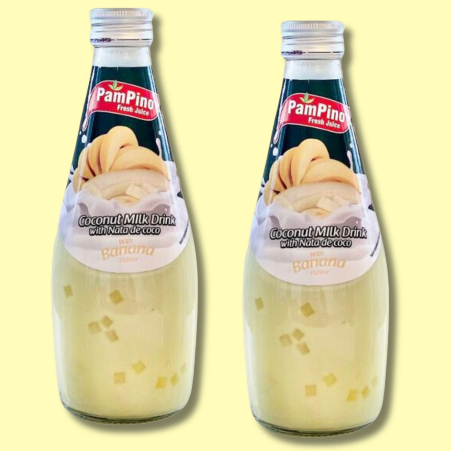 Coconut Milk Drink w/ Banana Flavor 290ml (Pampino)