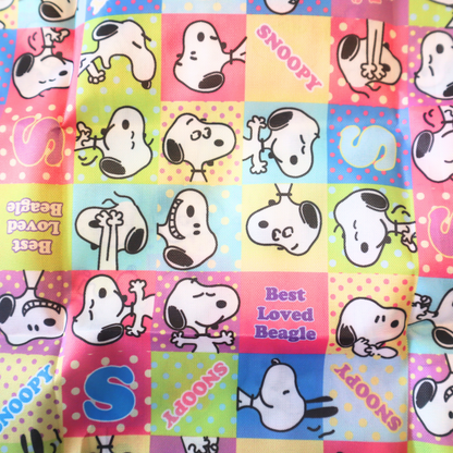 Foldbart Handlenett Snoopy Colorful