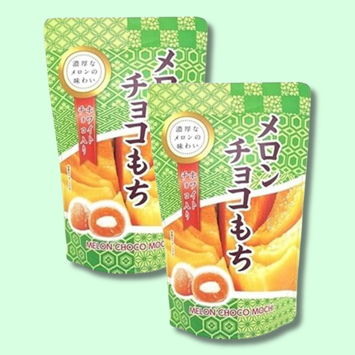 Mochi Melon w/White Chocolate Filling 130g (SEIKI)