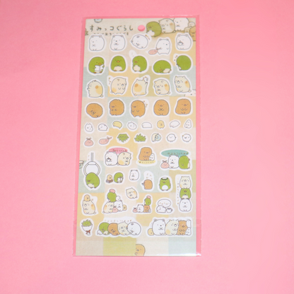 Sticker Sheet Sumikkogurashi (San-X)