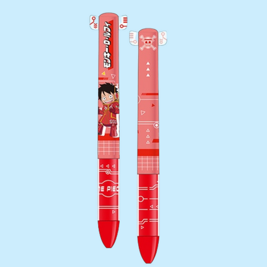 One Piece 2 Farger Kulepenn 0.7mm Luffy