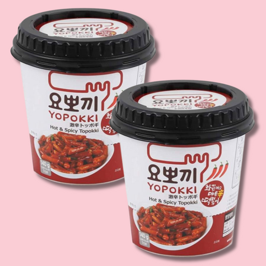 Tteokbokki Hot & Spicy 120g (YOPOKKI)