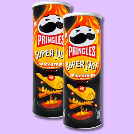 Pringles Super Hot Spicy Strips 110g