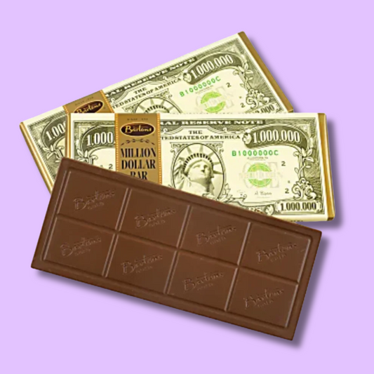 Million Dollar Creamy Milk Chocolate Bar 57g (Bartons)