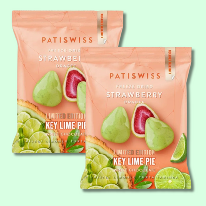 LIMITED!!! Freeze Dried Strawberry & Key Lime Pie 50g (PATISWISS) DATOVARE
