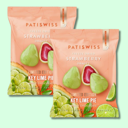 LIMITED!!! Freeze Dried Strawberry & Key Lime Pie 50g (PATISWISS)