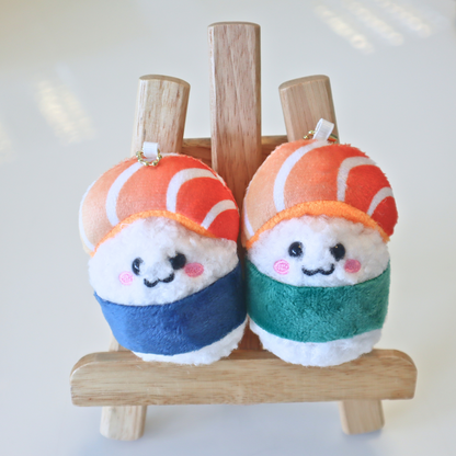 Plush Keychain Salmon Sushi 11cm