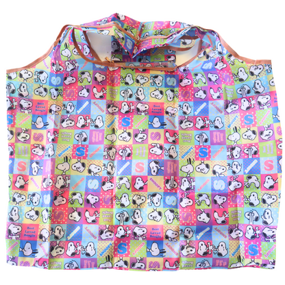 Foldbart Handlenett Snoopy Colorful