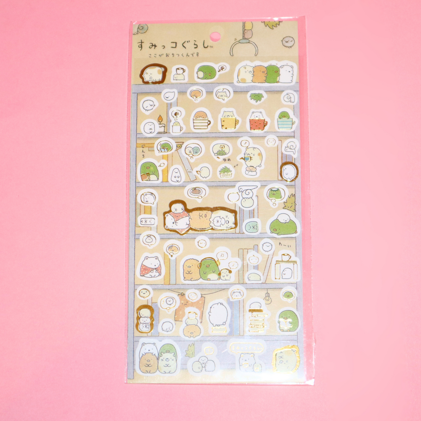 Sticker Sheet Sumikkogurashi (San-X)