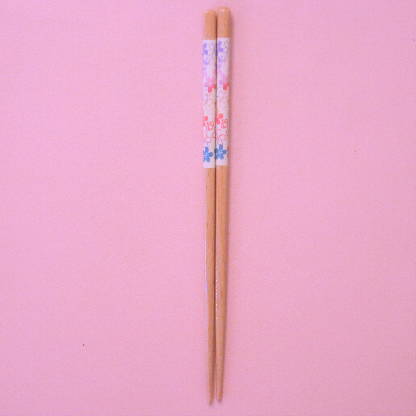 Japansk Wakasa Lacquered Chopsticks Dishwashable Sakura 21cm (Daiso)