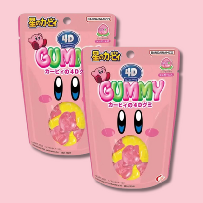 4D Gummy Kirby of the Stars Peach 55g (HEART)