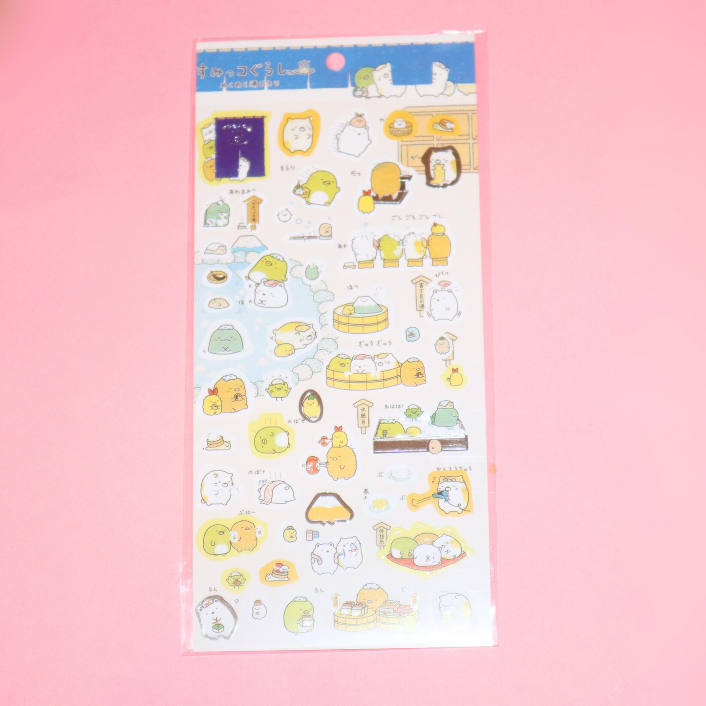 Sticker Sheet Sumikkogurashi (San-X)