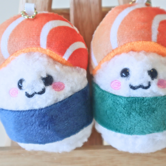 Plush Keychain Salmon Sushi 11cm