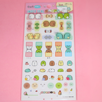 Sticker Sheet Sanrio Sumikkogurashi Rilakkuma (San-X)