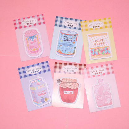 Sticky Notes Kawaii Drink Candy