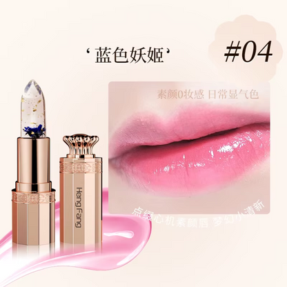 Color-changing Lipstick w/ Gold Foil Flower 2.8g