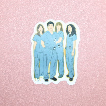 Sticker Flakes Grey's Anatomy