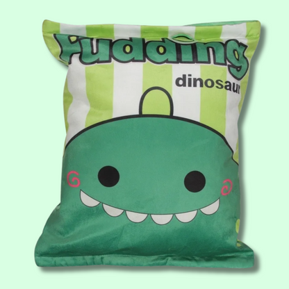 Plushy Bag Pudding Dino 43cm