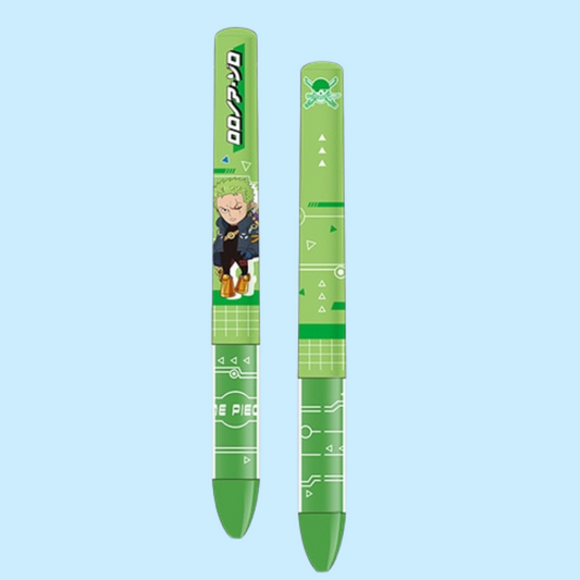 One Piece 2 Farger Kulepenn 0.7mm Zoro
