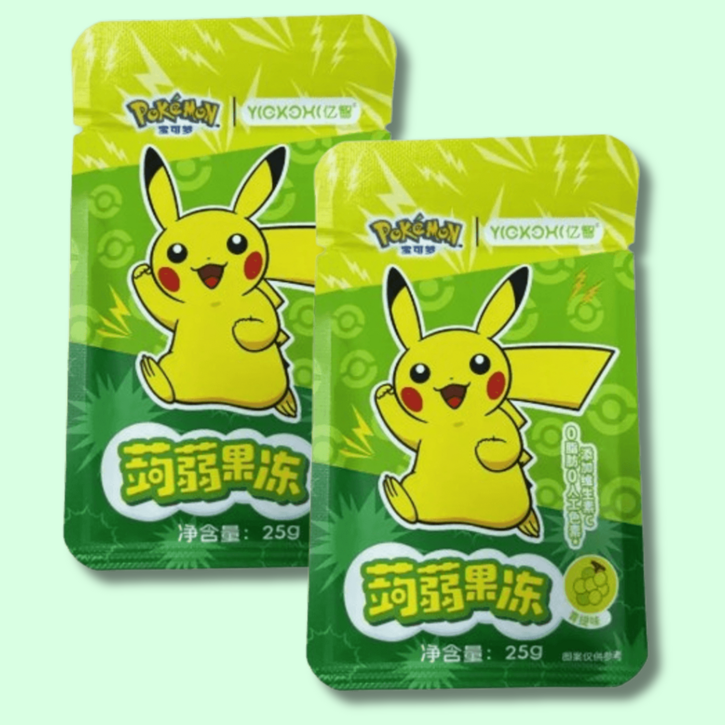 Pokemon Jelly Green Grape 25g