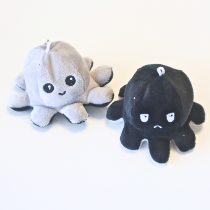 Plush Keychain Reversible Octopus 12cm