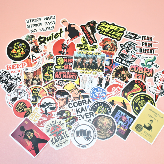 Sticker Flakes Cobra Kai