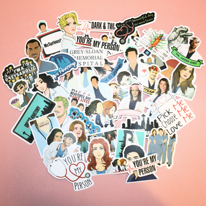 Sticker Flakes Grey's Anatomy