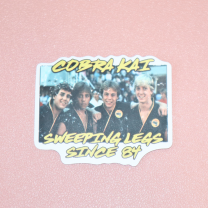 Sticker Flakes Cobra Kai