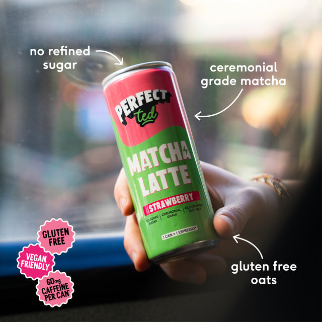Perfected Matcha Latte Strawberry 250ml