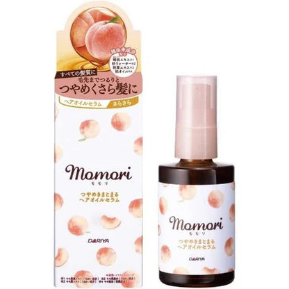 Momori Peach Glossy Hair Oil Serum 55ml (DARIYA)