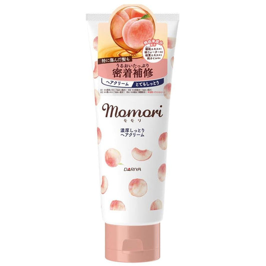 Momori Peach Rich Moist & Cohesive Hair Cream 150g (DARIYA)