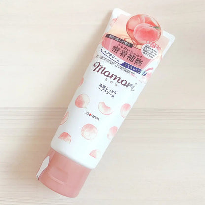 Momori Peach Rich Moist & Cohesive Hair Cream 150g (DARIYA)