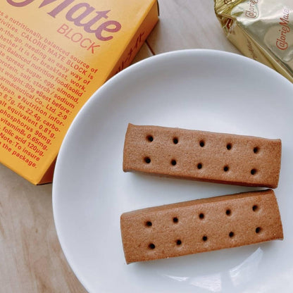 Calorie Mate Block Balanced Nutrition Food Chocolate 4 Bars 80g