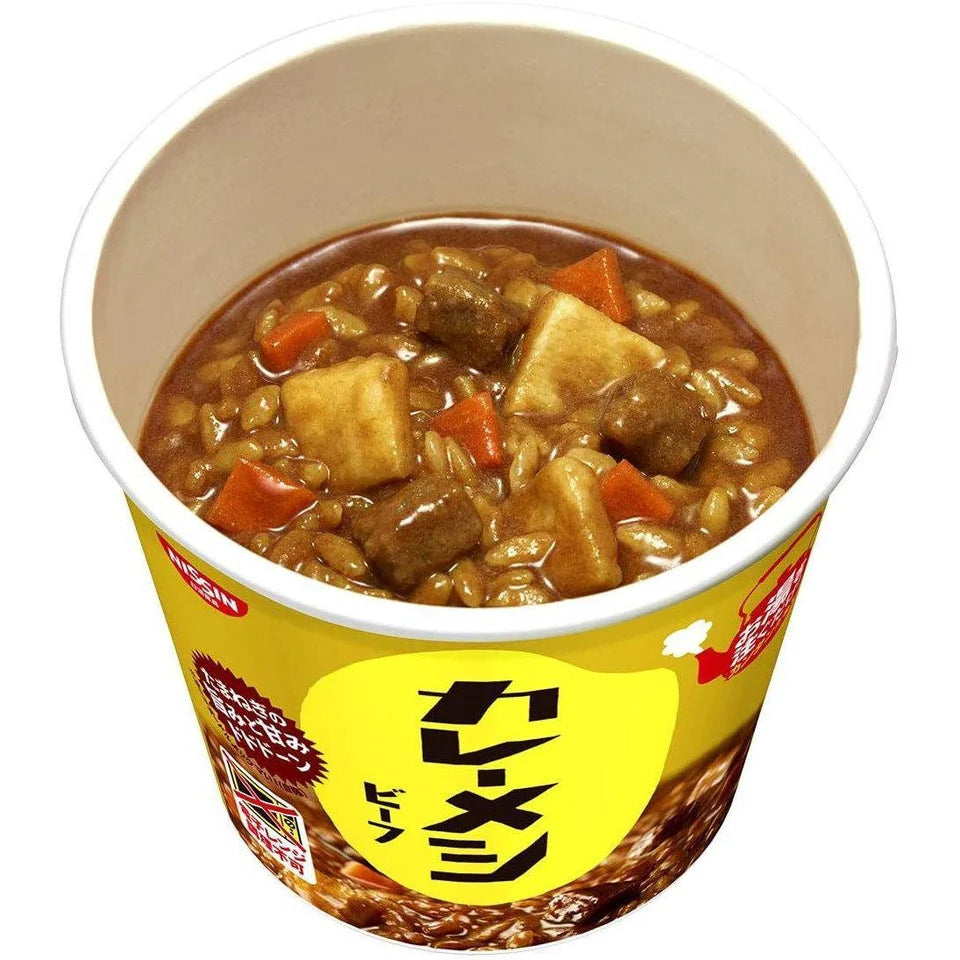 Curry Meshi Beef Instant Curry Rice Cup 107g (NISSIN)