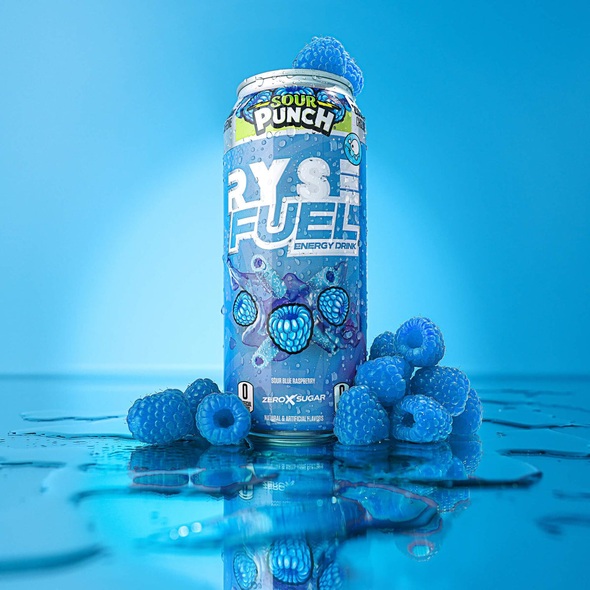 Ryse Fuel Energy Drink Sour Punch Sour Blue Raspberry 473ml
