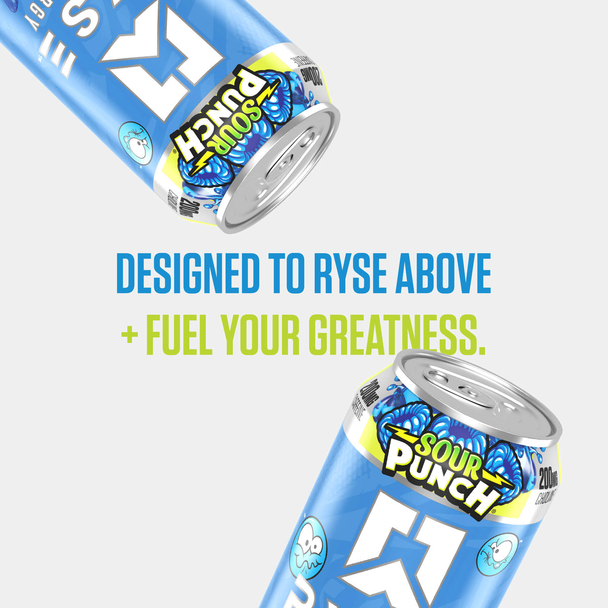 Ryse Fuel Energy Drink Sour Punch Sour Blue Raspberry 473ml