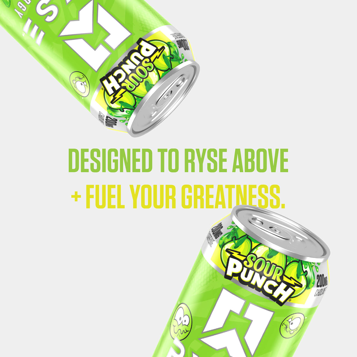 Ryse Fuel Energy Drink Sour Punch Sour Green Apple 473ml