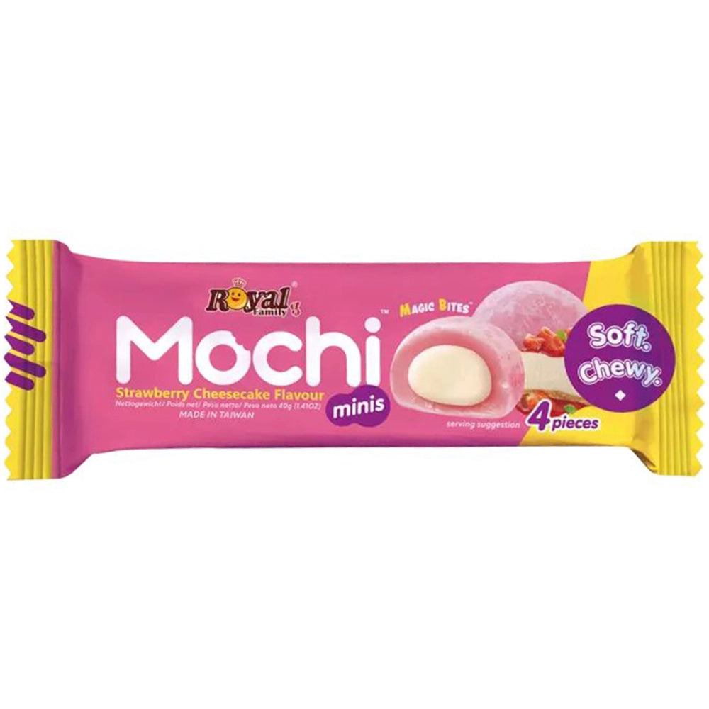 Mini Mochi Strawberry Cheese Cake 40g (ROYAL FAMILY)