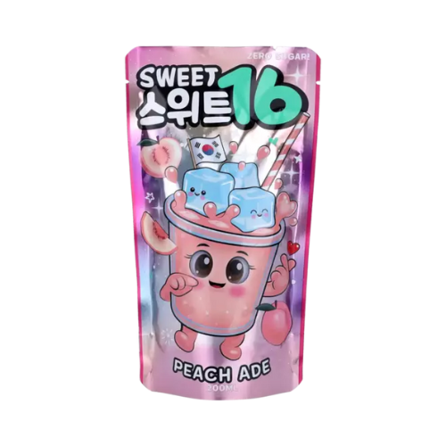 Pouch Drink Peach Ade 200ml (Sweet16)