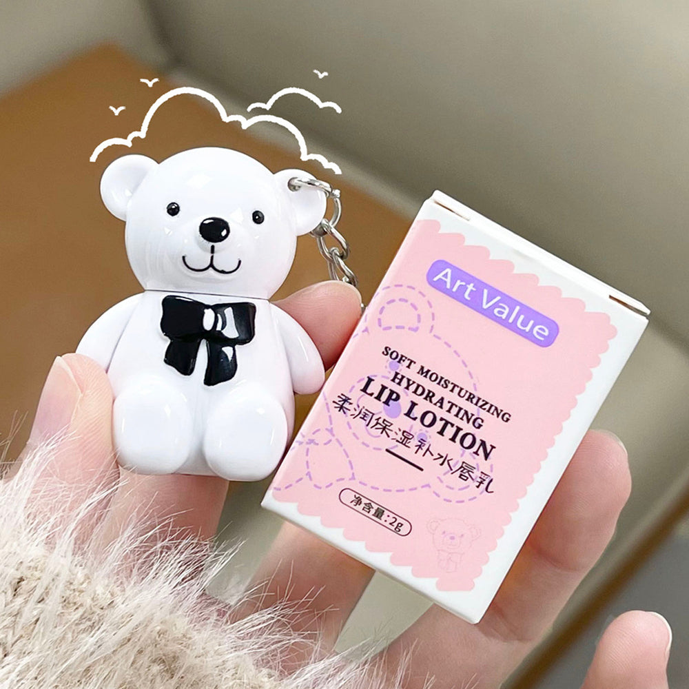 Matte Lip Tint Bear Keychain 2g