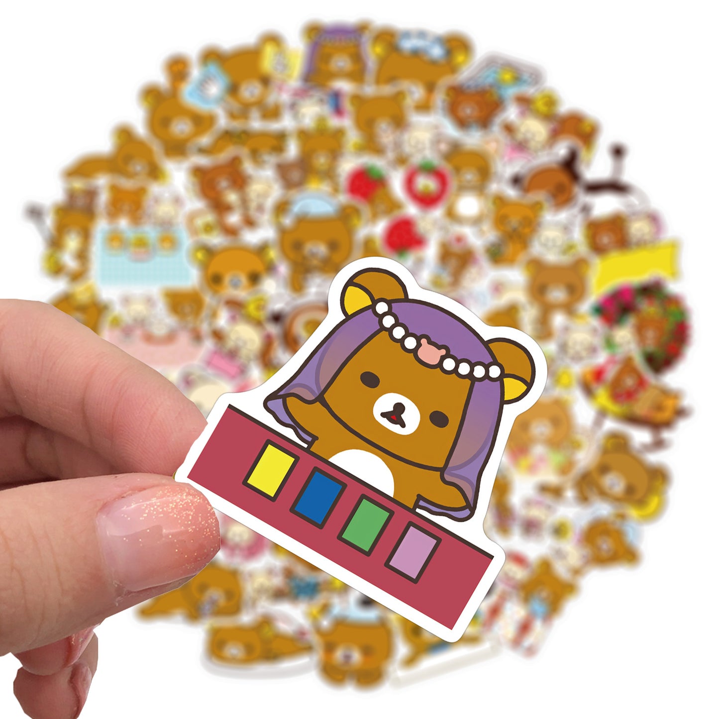 Sticker Flakes Rilakkuma San-X