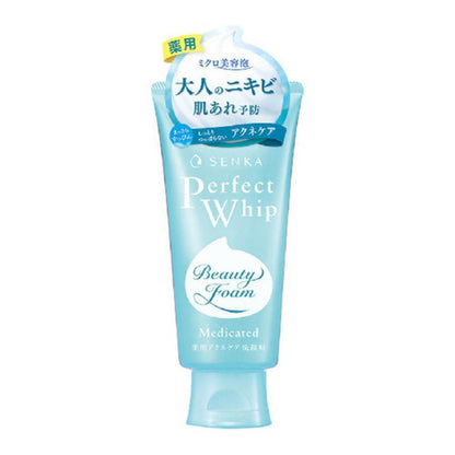 Perfect Whip Acne Care Deep Cleanser Foaming Face Wash 120g (SENKA)