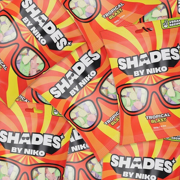 Shades By Niko Sour Tropical Blast 150g