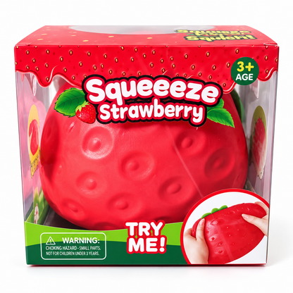 Scented Jumbo Squishy Squeeeze Strawberry
