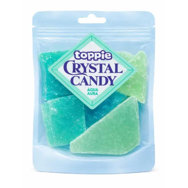 Kohakuto Crystal Candy Aqua Aura Blueberry 80g (TOPPIE) HALAL