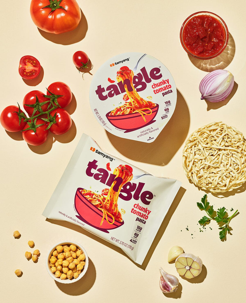 Samyang Big Cup Tangle Chunky Tomato Pasta 105g (SAMYANG)