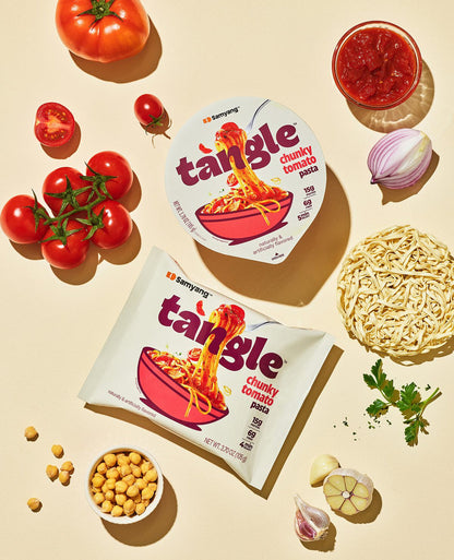 Samyang Big Cup Tangle Chunky Tomato Pasta 105g (SAMYANG)