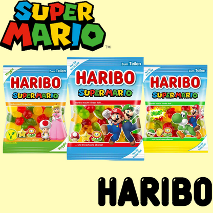 !!Limited Edition!! Super Mario Gummigodteri 175g (HARIBO)