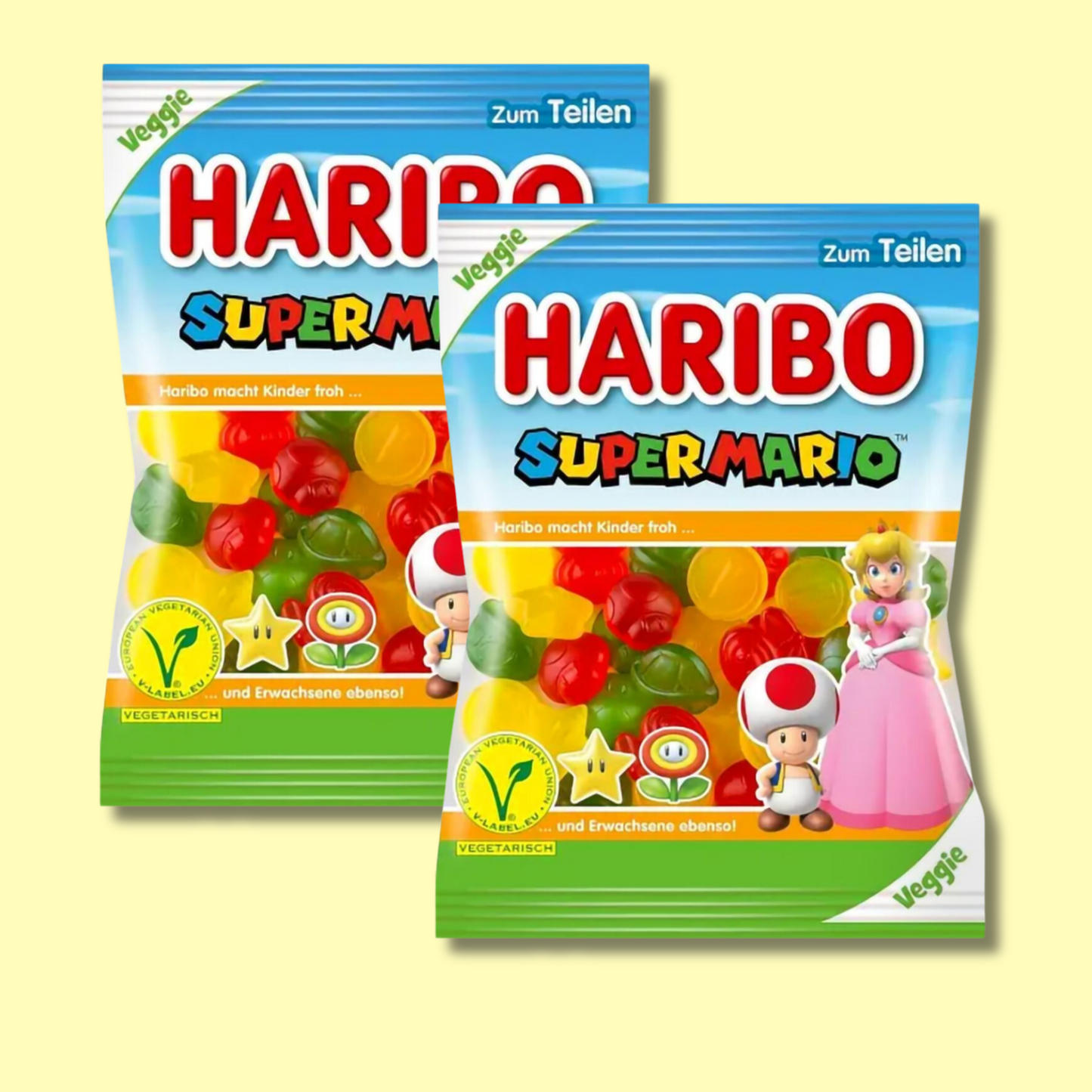 !!Limited Edition!! Super Mario Gummigodteri 175g (HARIBO)