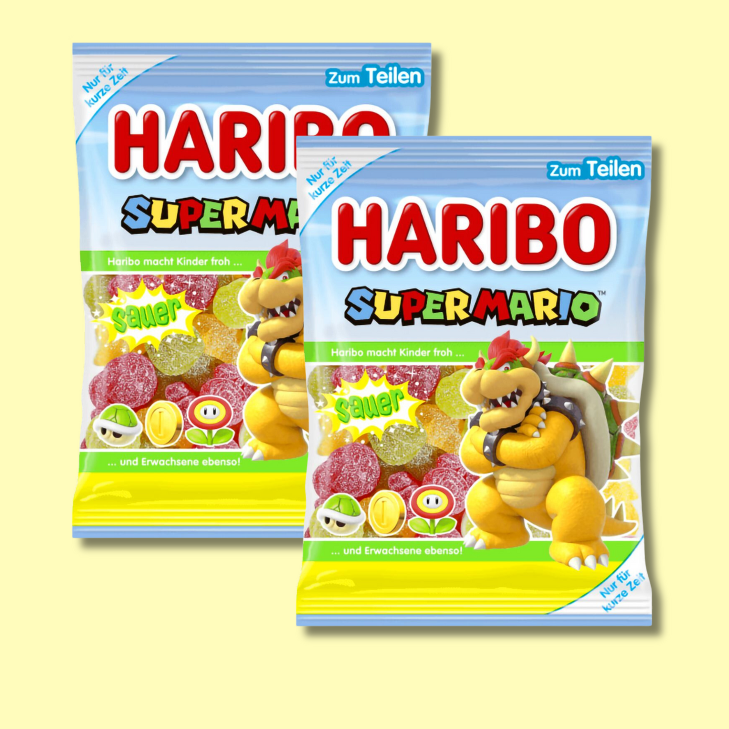 !!Limited Edition!! Super Mario Gummigodteri 175g (HARIBO)